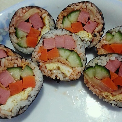 泡菜寿司卷