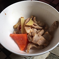 红椒肉片佛手瓜的做法图解4
