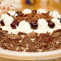 【曼步厨房】- 黑森林樱桃奶油蛋糕的做法图解15