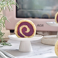 紫薯蛋糕卷的做法图解17