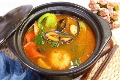 韩式海鲜汤