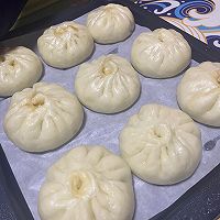 捏个香菇青菜包的做法图解4