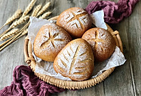 红糖黑麦养生面包的做法
