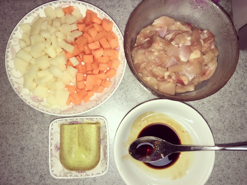 咖喱鸡肉饭的做法图解6