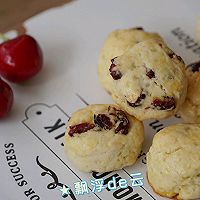 #“莓”好春光日志#蔓越莓司康，一次就成功啦！的做法图解12