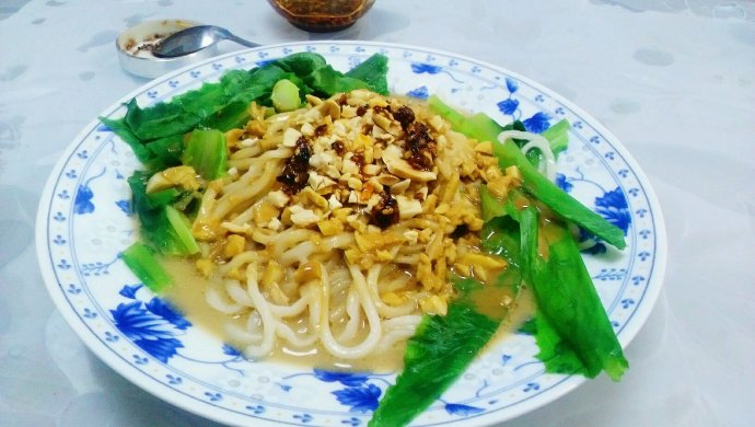 麻酱料汁面