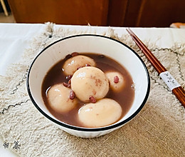 #元宵节美食大赏#甜甜蜜蜜的红豆汤圆粥的做法