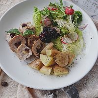 鸡胸肉蔓越莓卷的做法图解7