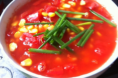 番茄玉米汤