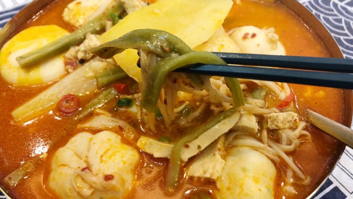 健康牛奶麻辣烫