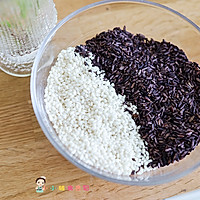 视频食谱36个月以上豆沙紫米八宝饭的做法图解1