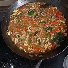 胡萝卜炝锅面
