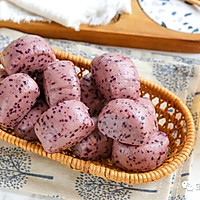 蓝莓小馒头【宝宝辅食】的做法图解10