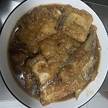 家常炖带鱼