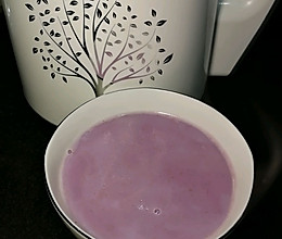紫薯燕麦牛奶的做法
