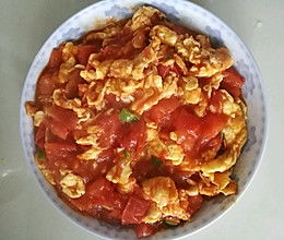 西红柿炒鸡蛋（苜蓿柿子）的做法