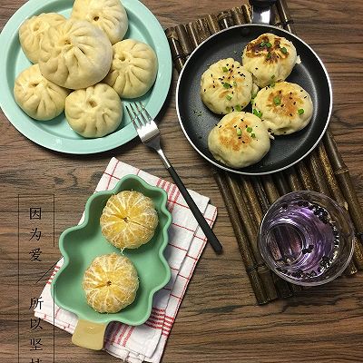 白菜肉馅麦包（超详细版）