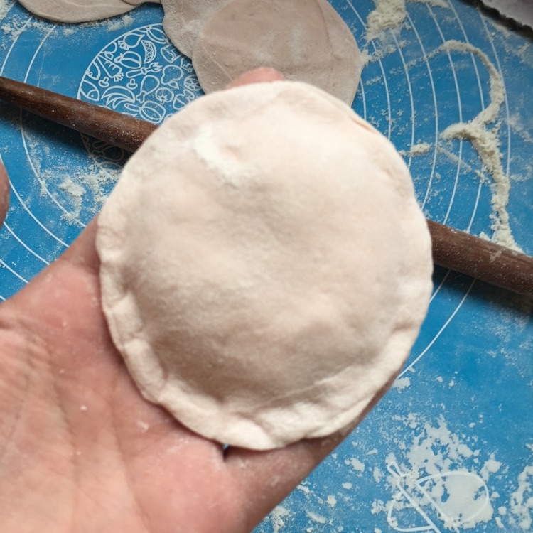培根韭菜鸡蛋饺的做法图解4