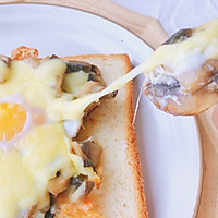 快手早餐—蘑菇云三明治的做法图解9