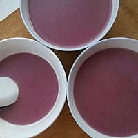 宝宝食谱✘紫薯苹果米糊的做法图解6