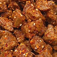 孜然牛肉粒