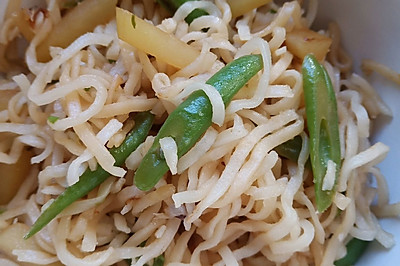 豆角土豆炉面