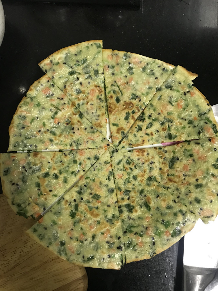 快手早餐-韭菜饼的做法