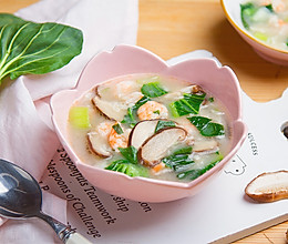 虾仁香菇疙瘩汤的做法