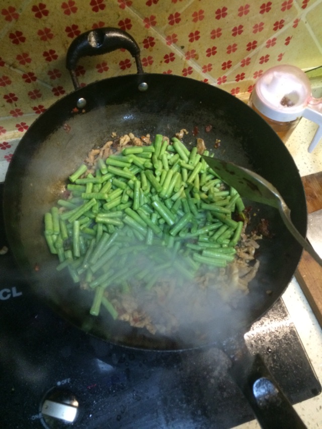 简易超详细豆角焖面的做法图解7