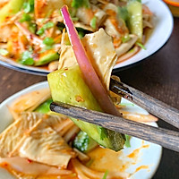 豆皮拌黄瓜，每次上桌它先光的做法图解18
