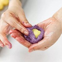 原味紫薯奶酪仙豆糕的做法图解10