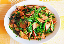 家常菜「韭菜炒豆干」的做法