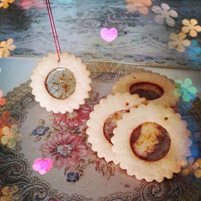 太阳花项链饼干