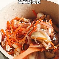 滑嫩鲜美的双菇豆腐拌饭的做法图解5