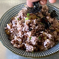 #一学就会快手菜#腊味炒饭的做法图解8