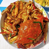 梭子蟹年糕的做法图解12
