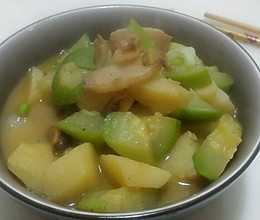 角瓜炖土豆的做法