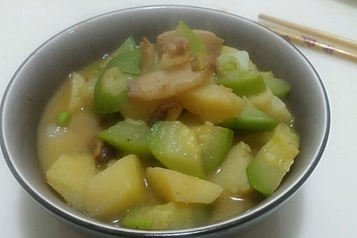 角瓜炖土豆
