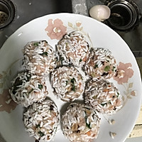 糯米珍珠丸子的做法图解9