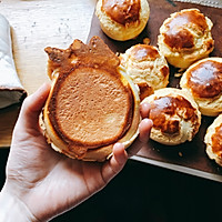 『甜化硬汉心』港式酥菠萝面包的做法图解13