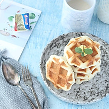 红豆华夫饼(酵母版)