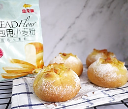 #爱好组-高筋复赛#火腿芝士面包的做法