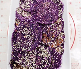 香糯紫薯饼的做法