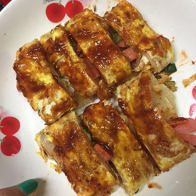 烤冷面
