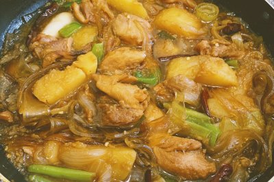 韩国安东鸡（鸡肉这么吃太香了）