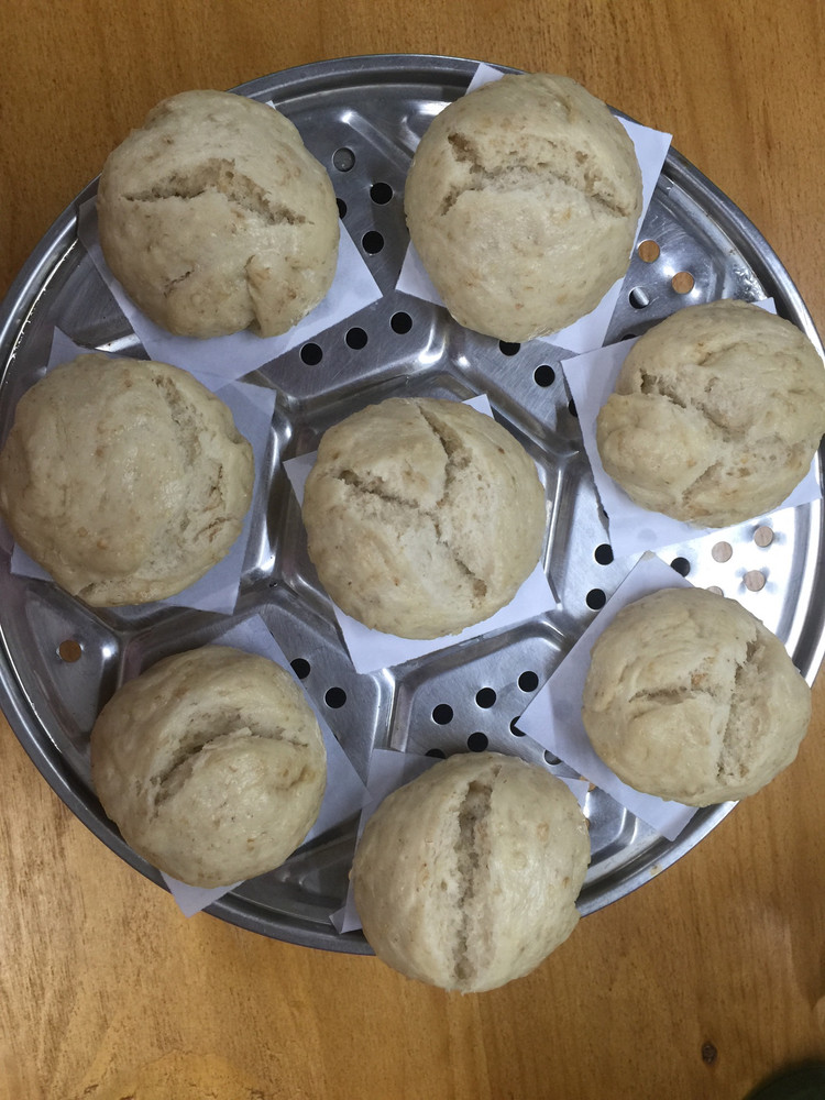 【包子系列】有机燕麦包的做法