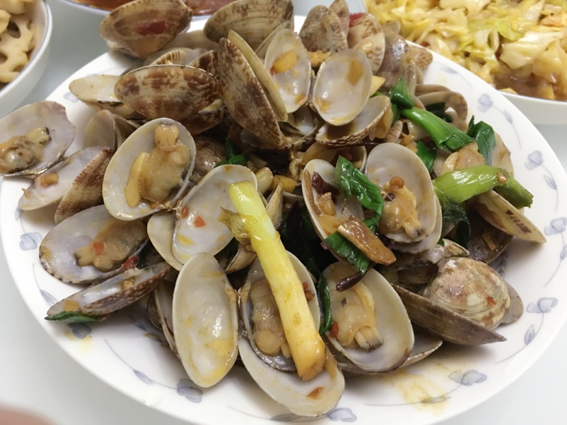 爆炒花蛤的做法图解6