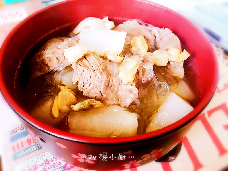 冬日大补之牛肉萝卜汤