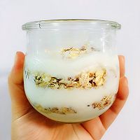 #美食视频挑战赛#简化版隔夜燕麦酸奶杯的做法图解6