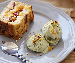 【原麦早餐】红酒椰香：橙皮果香面包布丁+蓝莓冰水的做法